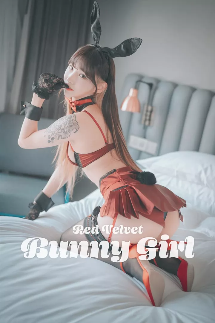 [DJAWA] Taeri - Red Velvet Bunny Girl [86+1P/1.25G]