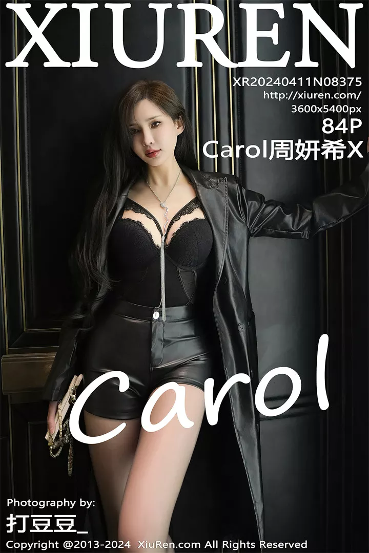 [XIUREN秀人网]XR20240411N08375 2024.04.11 Carol周妍希X[84+1P/241M]