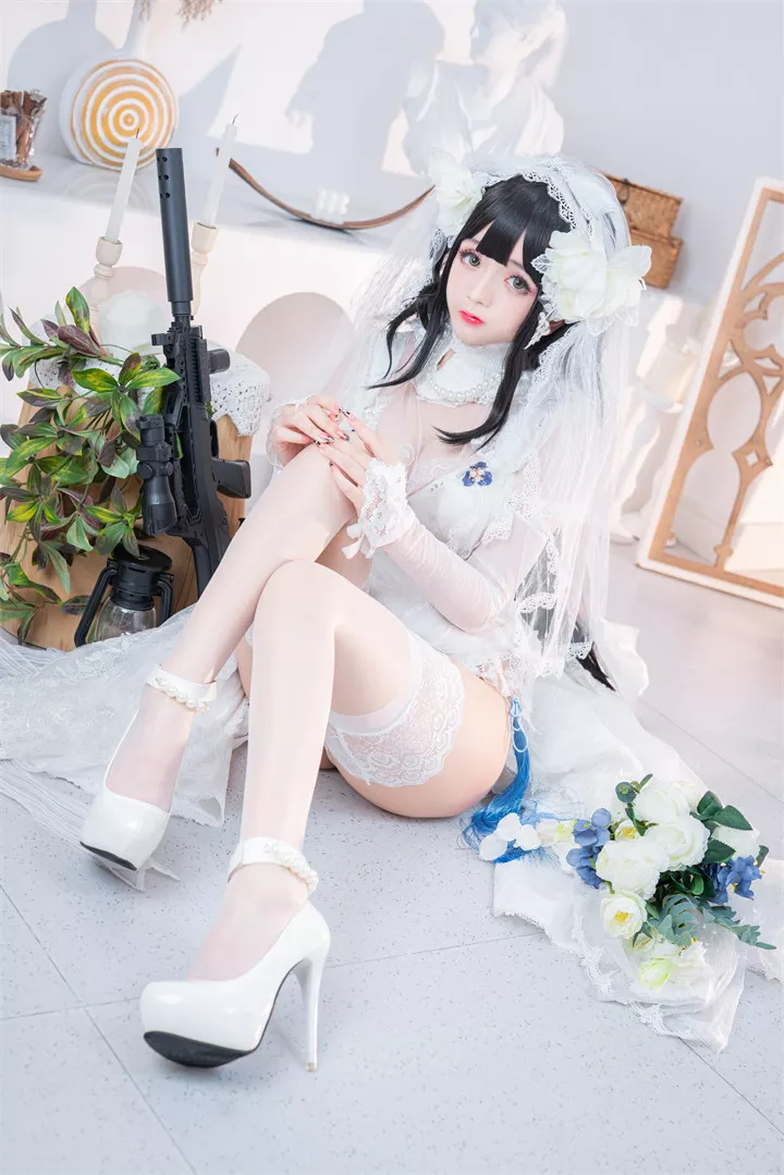 Cosplay日奈娇 - 95式婚纱 [50P/699M]