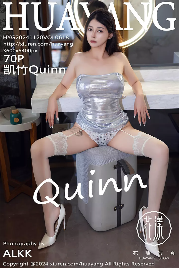 [HuaYang花漾] 2024.11.20 VOL.618 凯竹Quinn [70+1P/633M]